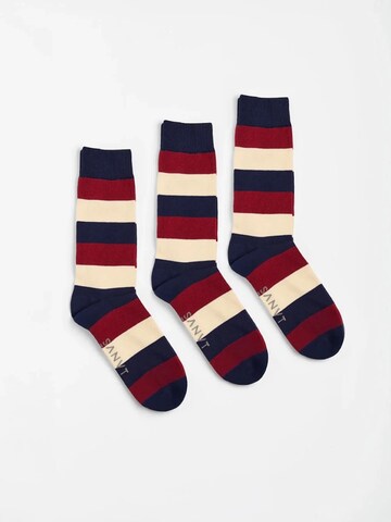 SANVT Socks 'The Crew Socks (3 Pack)' in Red: front