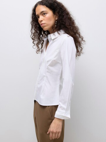 Chemisier 'AWUms' VERO MODA en blanc