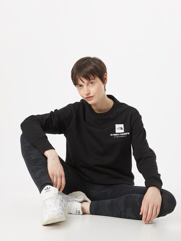 THE NORTH FACE Sweatshirt in Schwarz