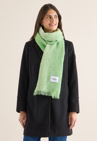 CECIL Scarf in Green: front