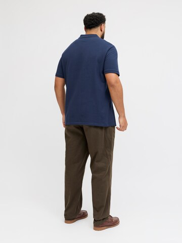 Jack & Jones Plus Футболка 'JJCollege' в Синий