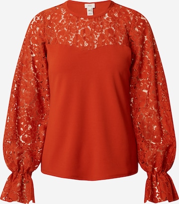 River Island Blouse in Oranje: voorkant