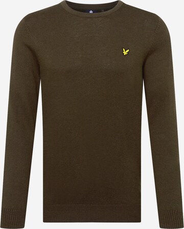 Lyle & Scott Sweater in Green: front