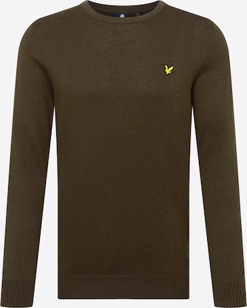 Lyle & Scott Sweater in Green: front