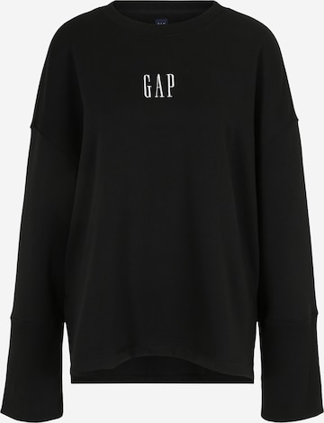 melns Gap Tall Sportisks džemperis: no priekšpuses