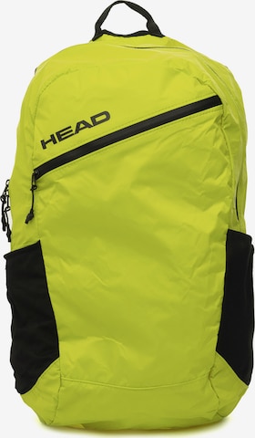 HEAD Backpack in Yellow: front