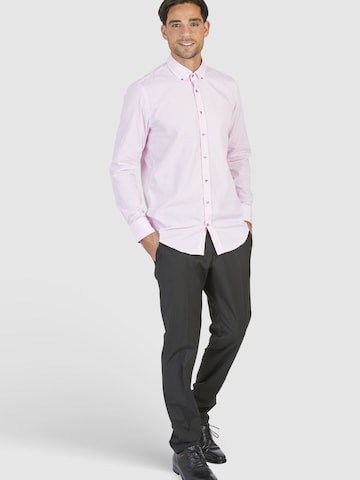 HECHTER PARIS Regular fit Business Shirt in Pink