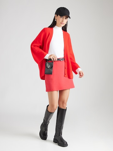 AMERICAN VINTAGE Strickjacke 'DAMSVILLE' in Rot