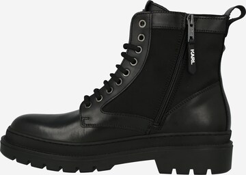 Karl Lagerfeld - Botas com atacadores 'Maison' em preto