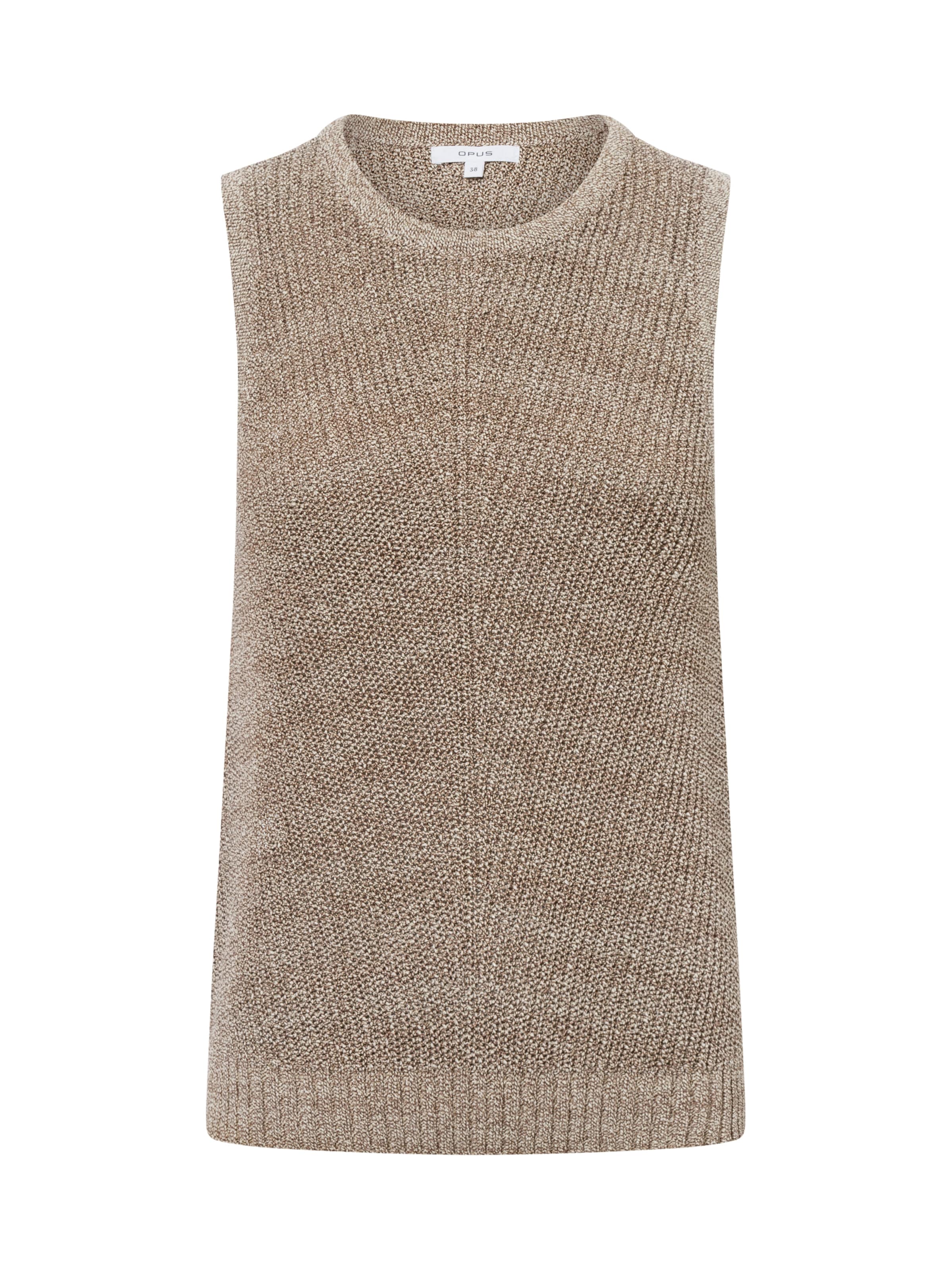OPUS Trui ' Pora ' in Beige: voorkant