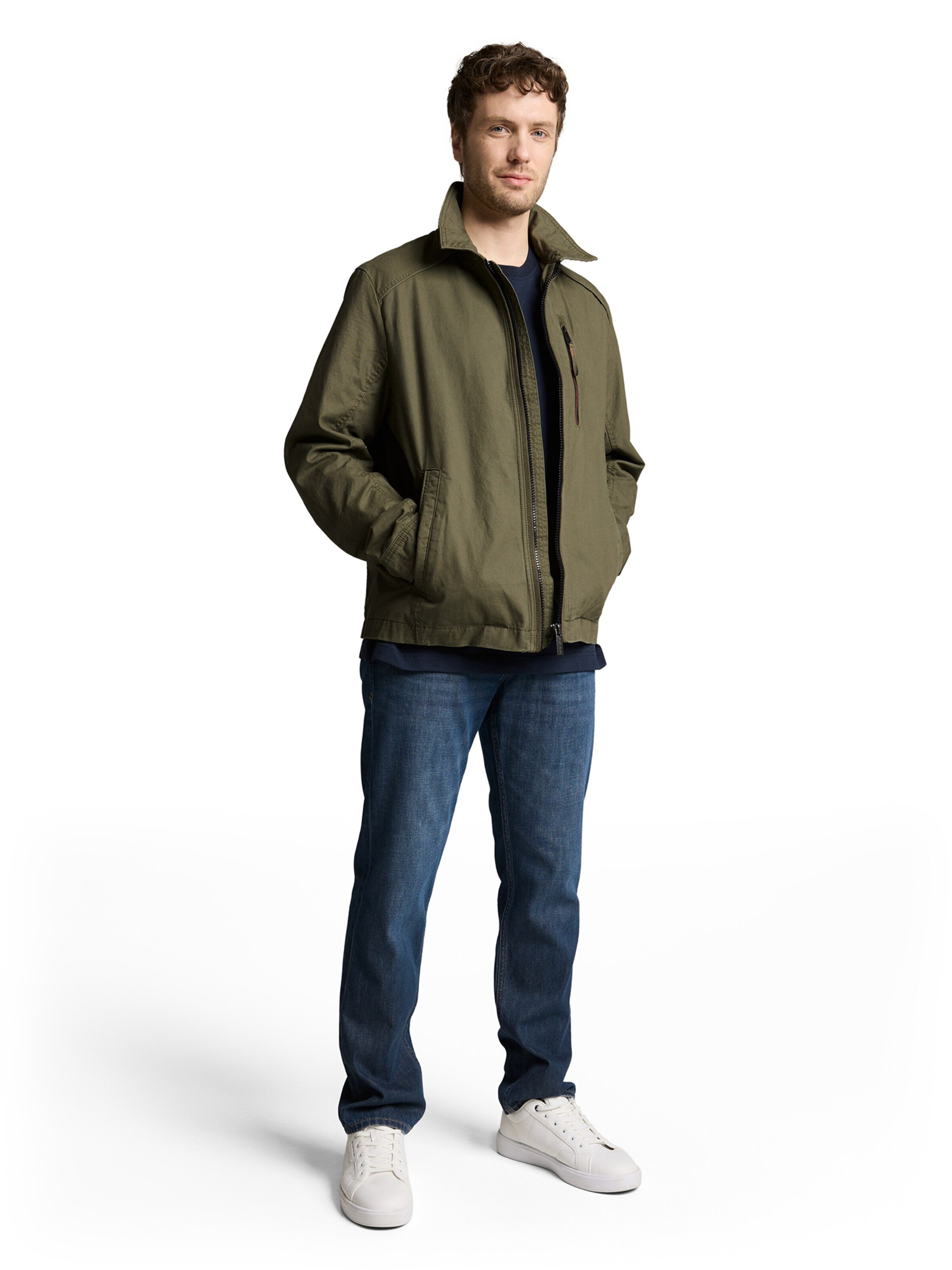 Veste mi-saison TOM TAILOR en vert