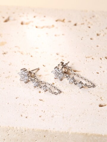 Hey Happiness Earrings 'Soft Bloom' in Silver