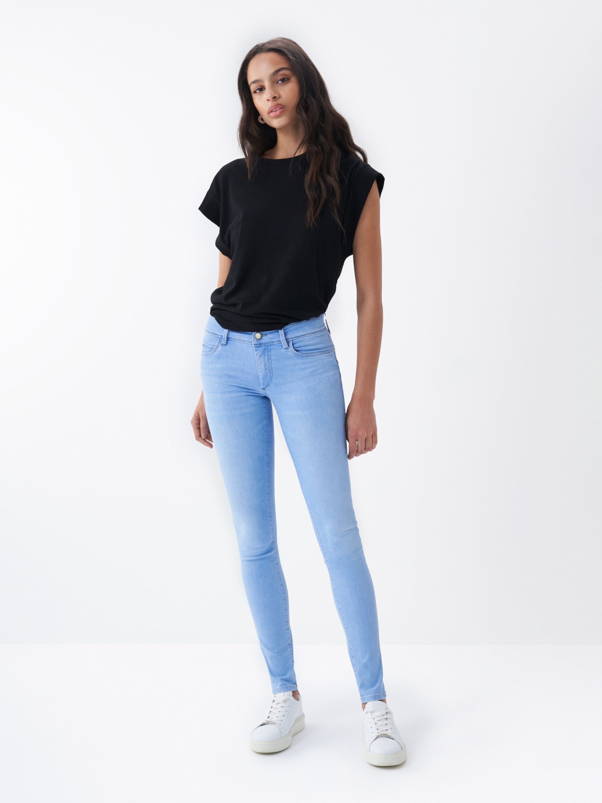 Frauen Jeans Salsa Jeans 'WONDER' in Blau - CL35293 Frauen Jeans Salsa Jeans 'WONDER' in Blau - CL35293