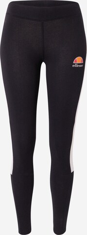 ELLESSE Skinny Workout Pants 'Irla' in Black: front