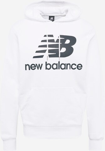 new balance Sweatshirt in White: front