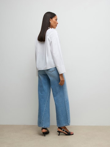 Chemisier 'VMAlly' VERO MODA en blanc