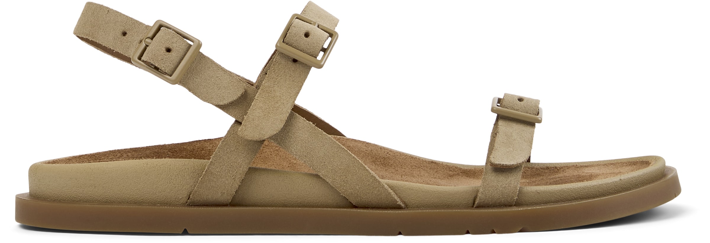 Sandalo con cinturino ' Lluc  ' di CAMPER in beige