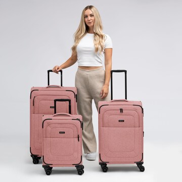 Ensemble de bagages Redolz en rose