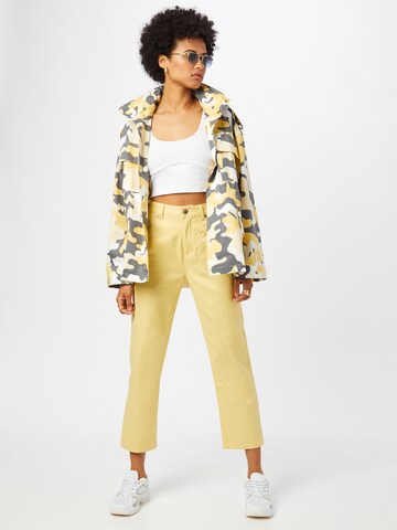 Afends Wide leg Trousers 'Shelby' in Yellow