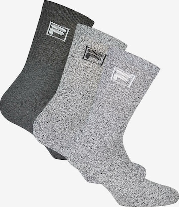 FILA Sportzoknik - szürke: elől