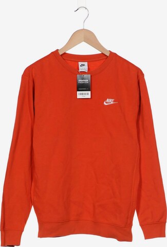 NIKE Sweatshirt & Zip-Up Hoodie in XS in Orange: front