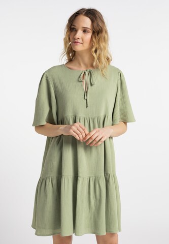 žalia DreiMaster Vintage Suknelė: priekis
