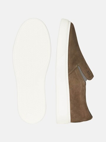 Boggi Milano Slip-ons in Grijs