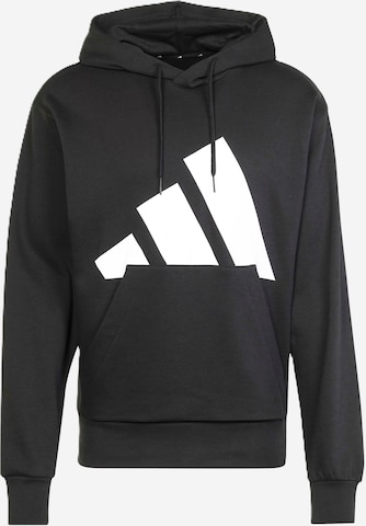 ADIDAS SPORTSWEAR Athletic Sweatshirt in Black: front
