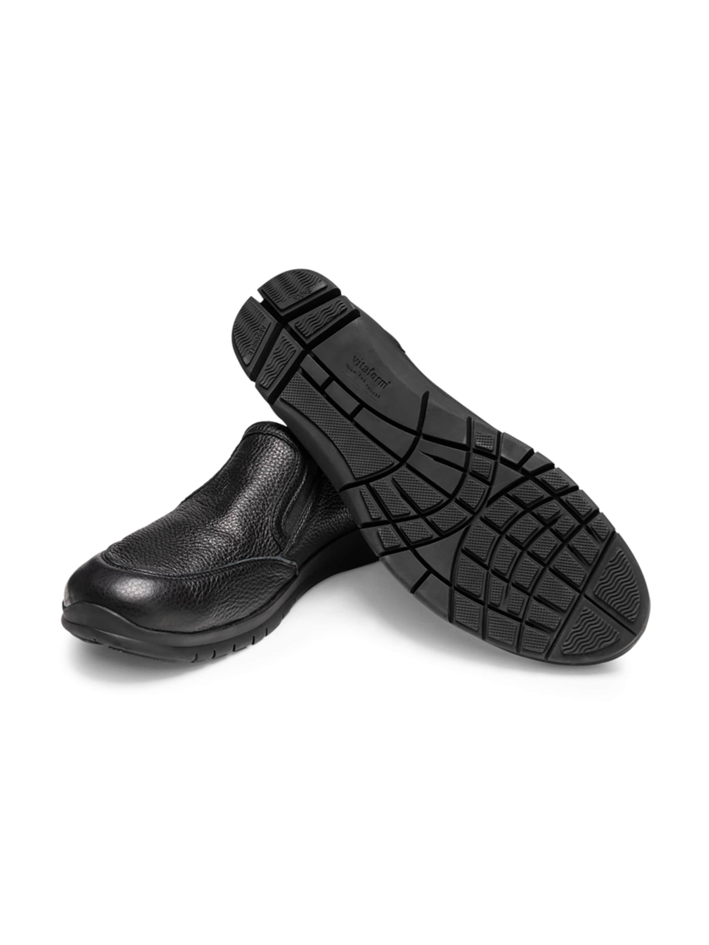 VITAFORM Classic Flats in Black