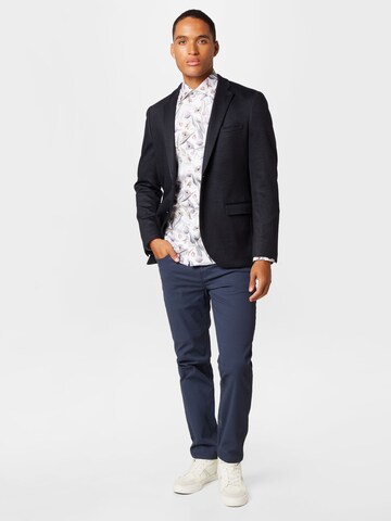 Coupe regular Veste de costume 'George' Matinique en bleu