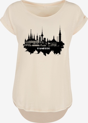 F4NT4STIC Shirt 'Cities Collection' in Beige: front