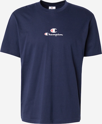 Champion Authentic Athletic Apparel Shirt in Blue: front