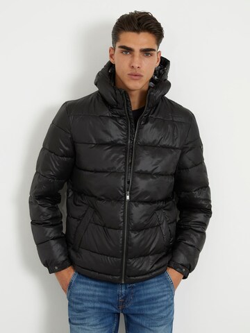 GUESS Between-Season Jacket in Black: front