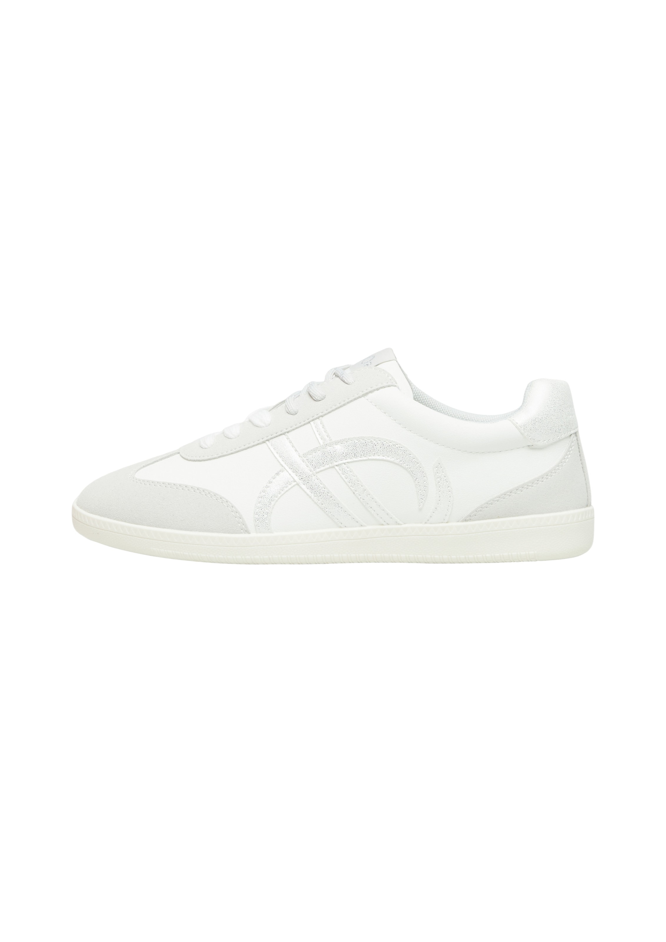 Baskets basses s.Oliver en blanc : devant