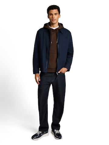TOM TAILOR DENIM Sweatshirt in Brown