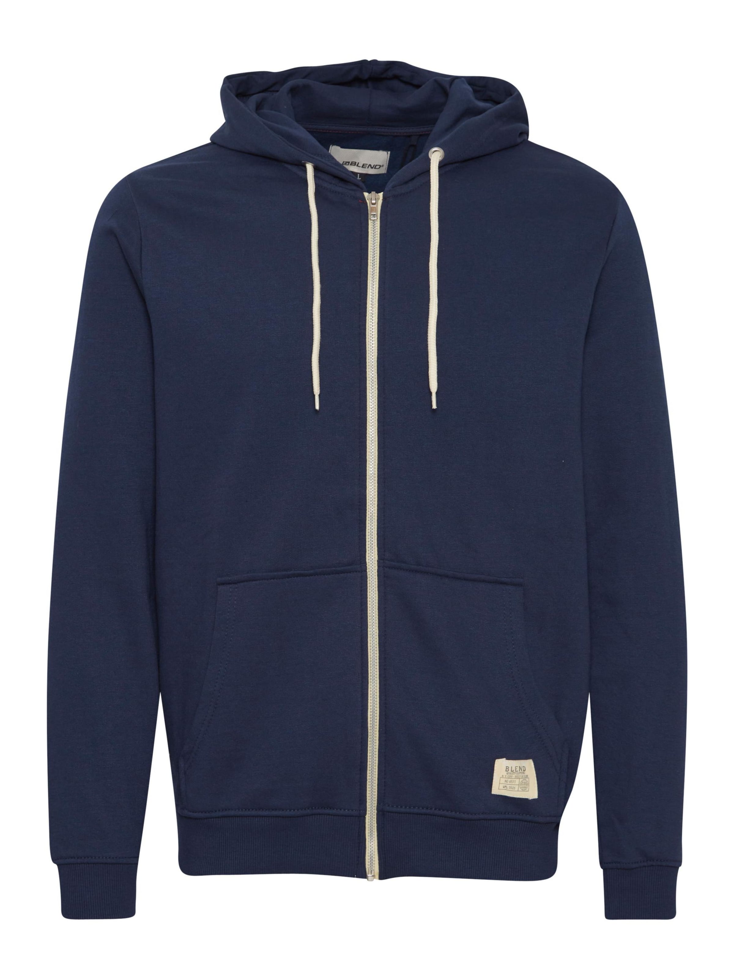 Giacca di felpa di BLEND in blu: frontale