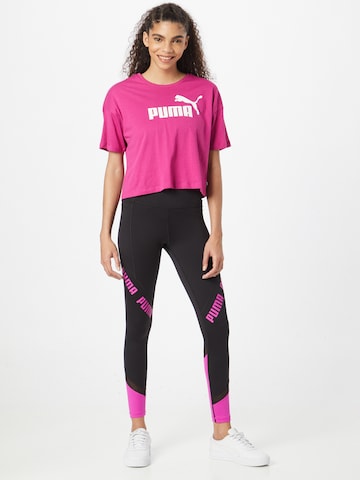 PUMA Skinny Sportovní kalhoty – černá