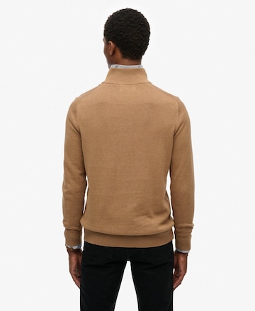 Pull-over 'Essentials' Superdry en marron