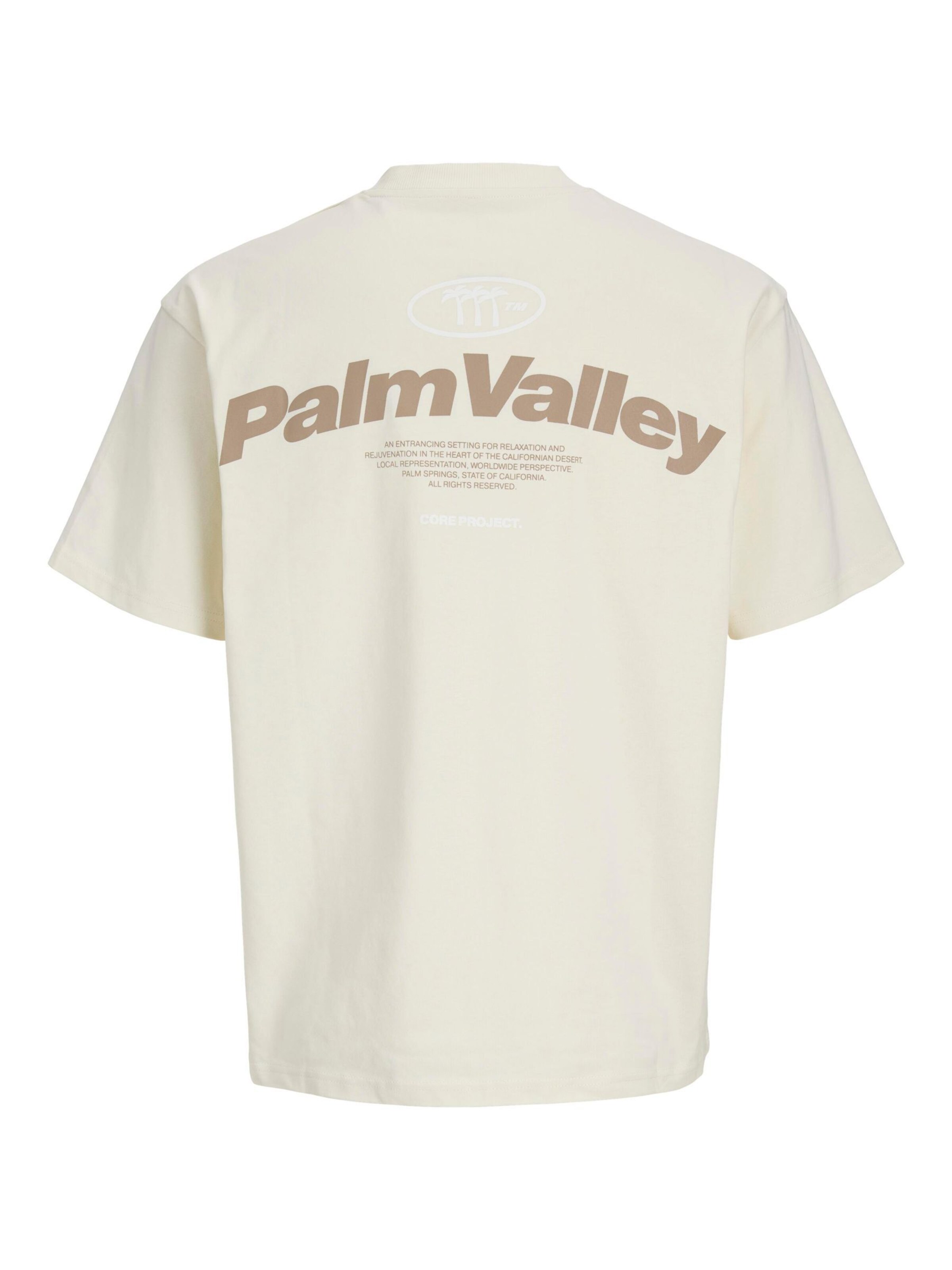 T-Shirt Jack & Jones Plus en beige