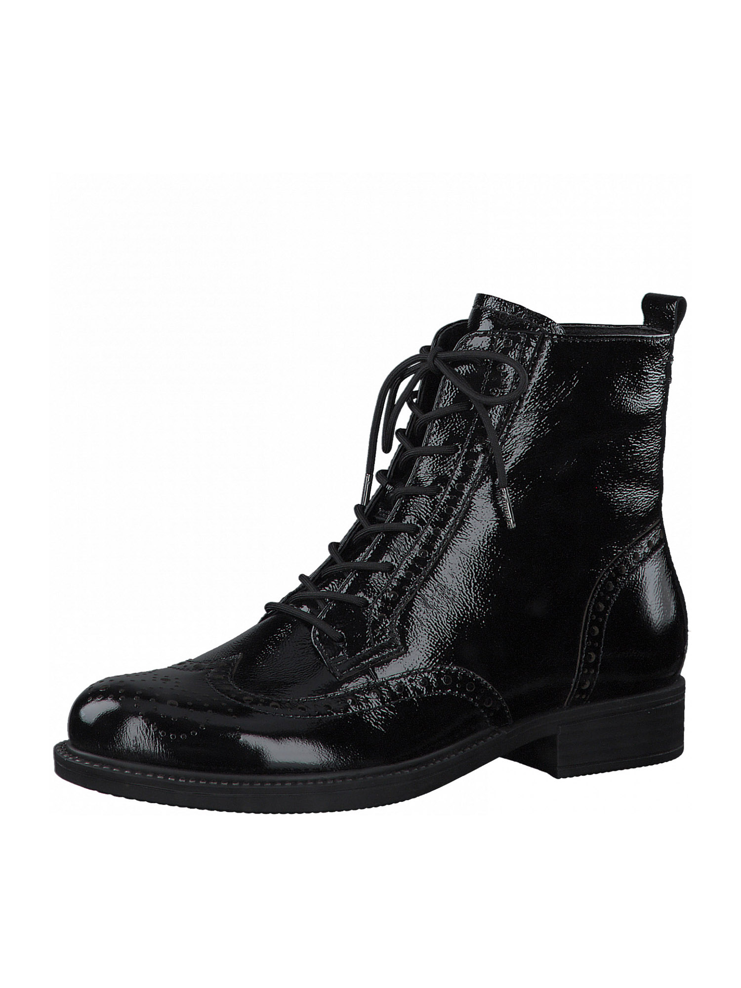 Donna Scarpe TAMARIS Stivaletto stringato in Nero Donna Scarpe TAMARIS Stivaletto stringato in Nero