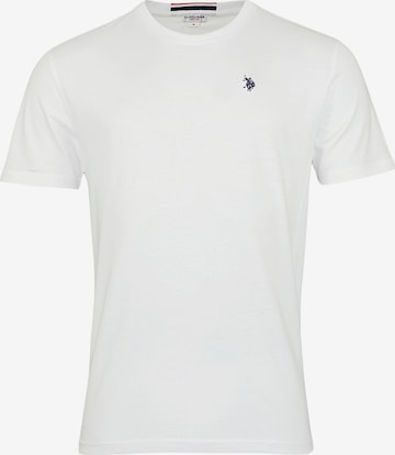 U.S. POLO ASSN. Shirt in White: front