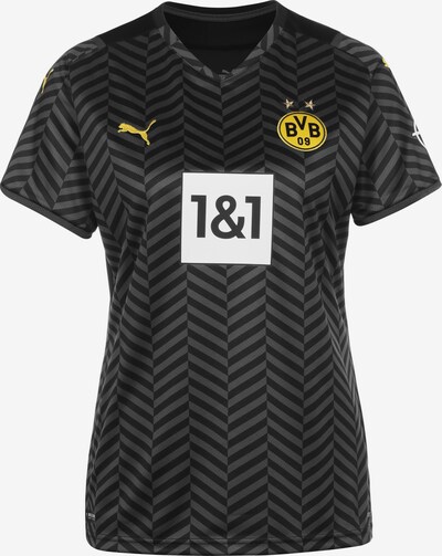 PUMA Maillot 'Borussia Dortmund' en jaune / gris / gris clair / noir, Vue avec produit
