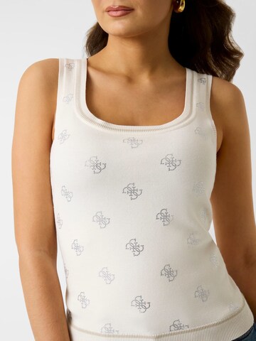 GUESS Knitted Top in White