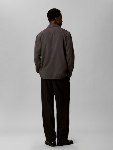 Calvin Klein Regular Fit Hemd in Braun
