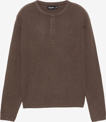 Pull&BearPulover - smeđa boja: prednji dio