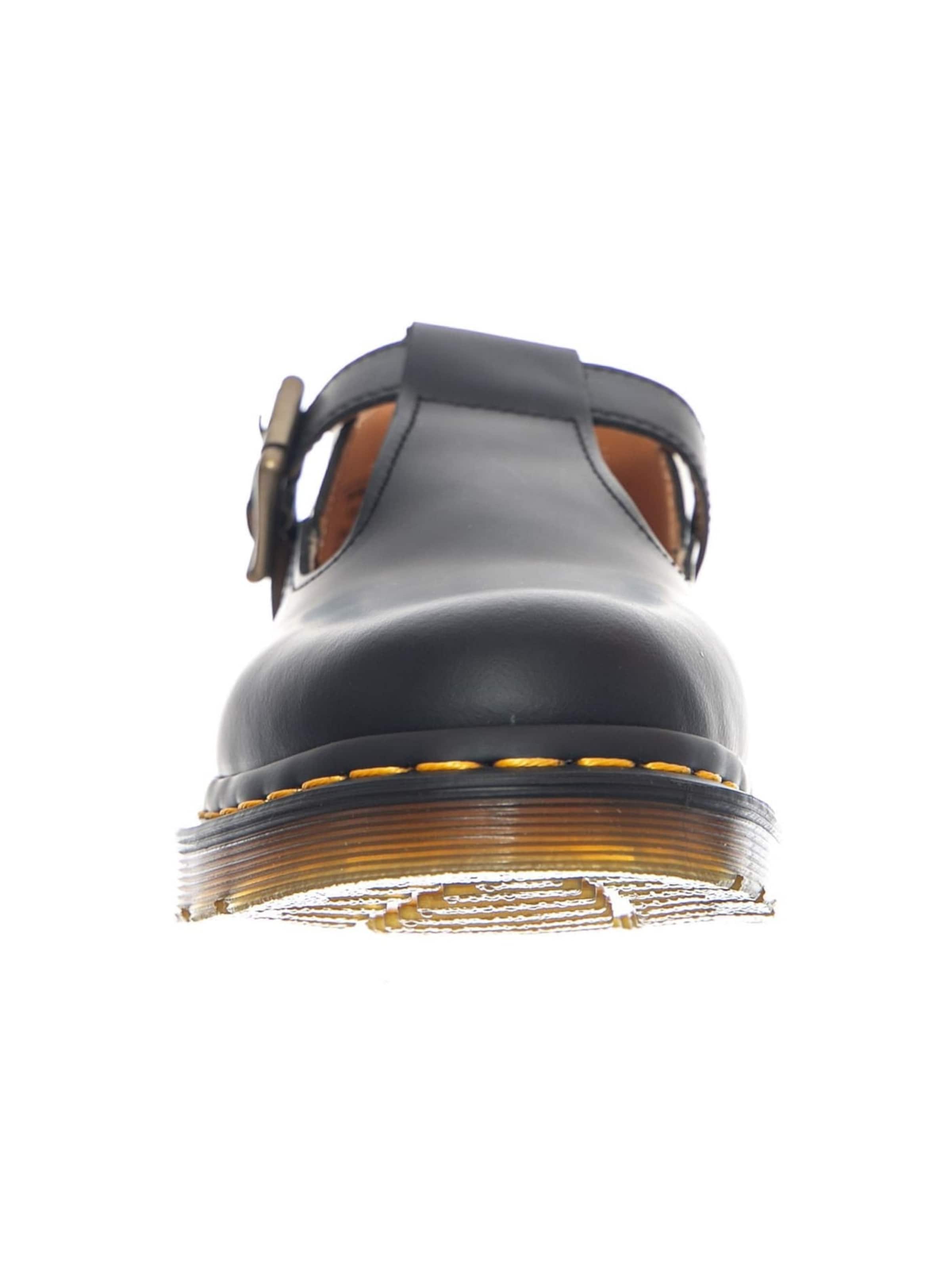 Sandalo 'Polley Smooth Black' di Dr. Martens in nero