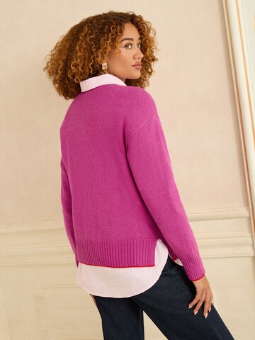 love & roses Свитер в Красный