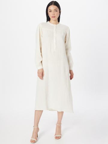 Lollys Laundry Shirt Dress 'Jess' in Beige: front