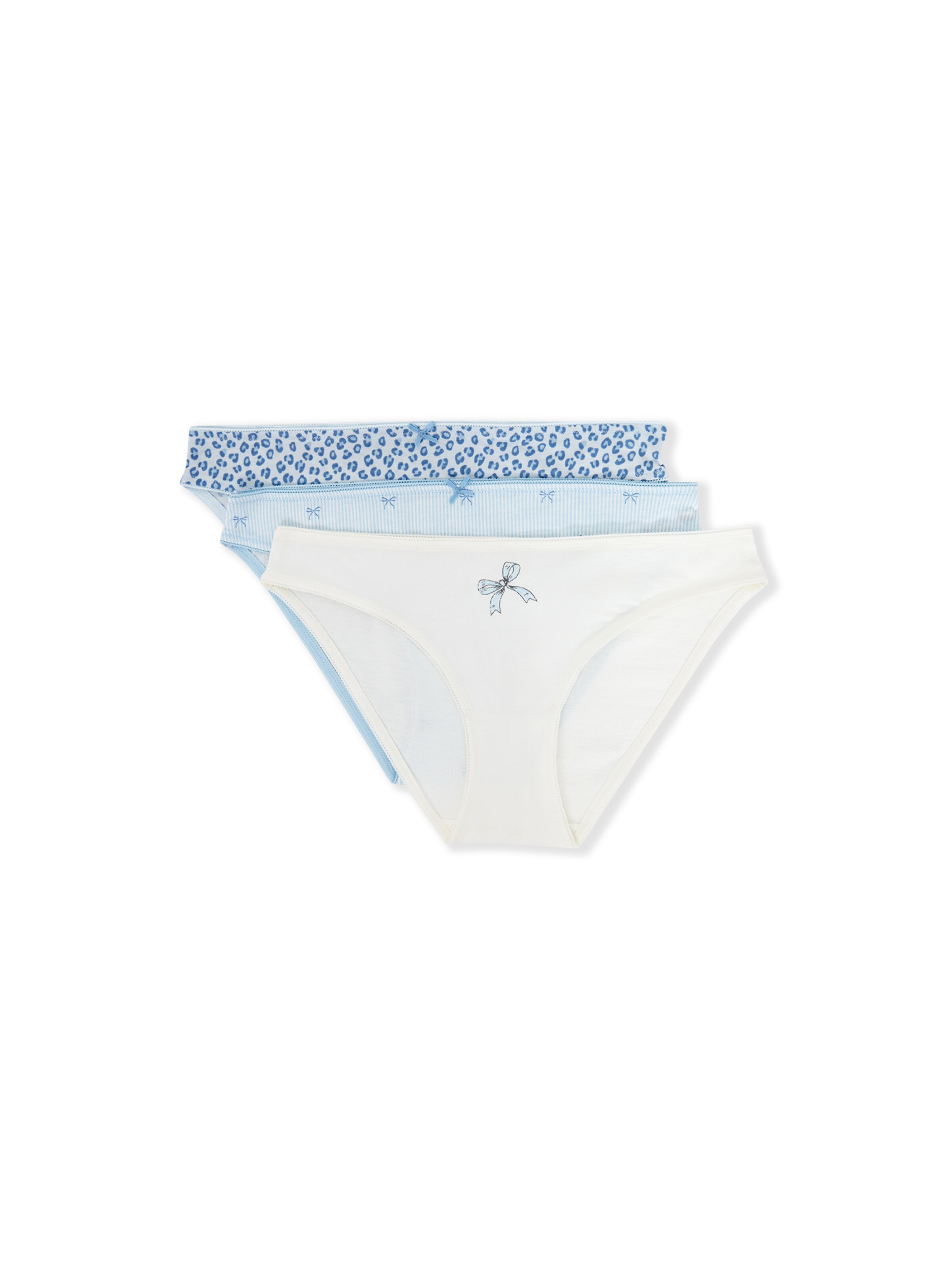 ETAM Panty 'Jackie' in Blue: front