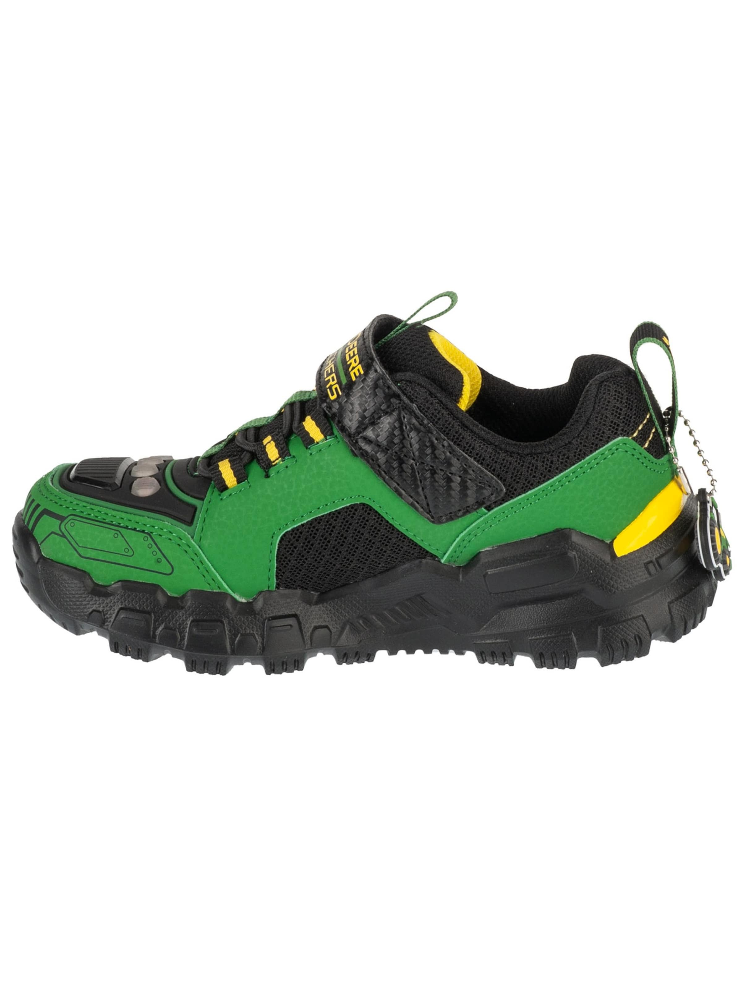 SKECHERS Sneakers 'Skechers John Deere: Adventure Track - Rugged-Bright' in Green: front